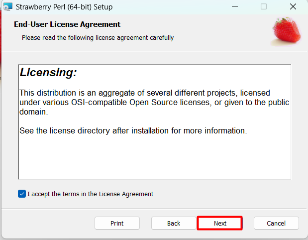 Downloading Perl on Windows