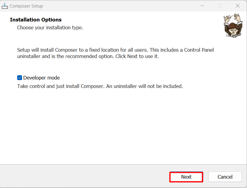 installation option