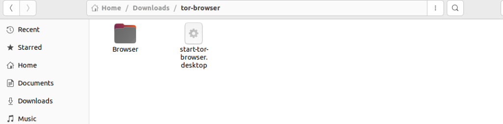 start tor browser