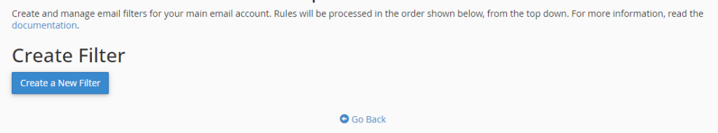 create email filter