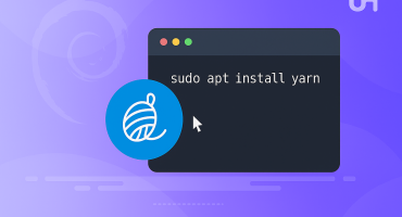 yarn on debian