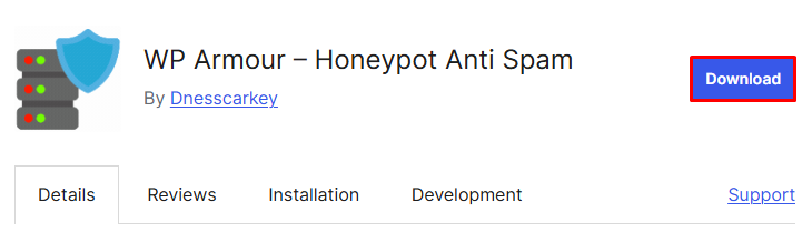 wp armour honeypot anti spam