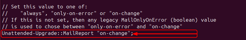 set value