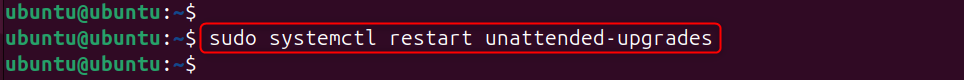 Restart the Services