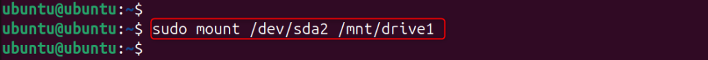 Mount Drives in Linux