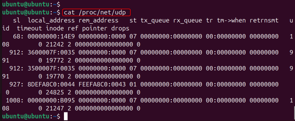 Check Open Ports UDP