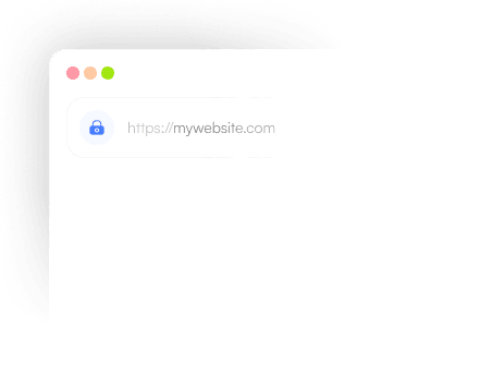 Claim free domain text on white background