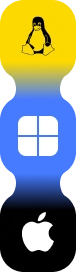 operating system text abbreviation os letters icon
