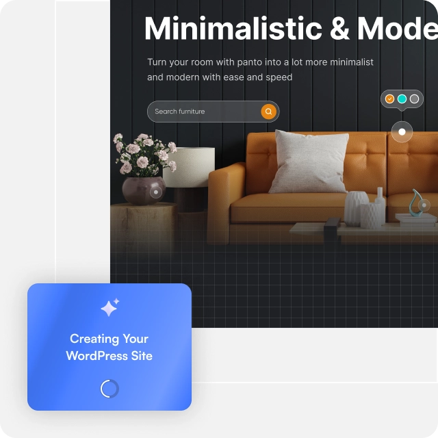 feature icon with blue background