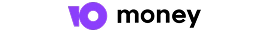 yo-money logo on white background
