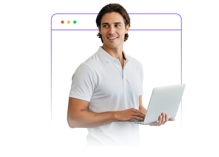 hero person standing confidently