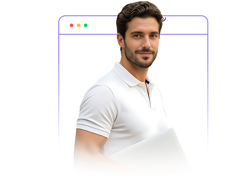 hero person standing confidently