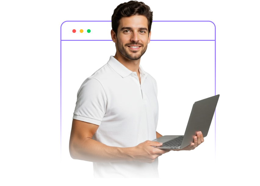 hero person standing confidently