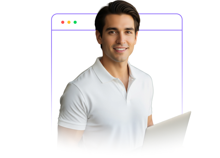 hero person standing confidently