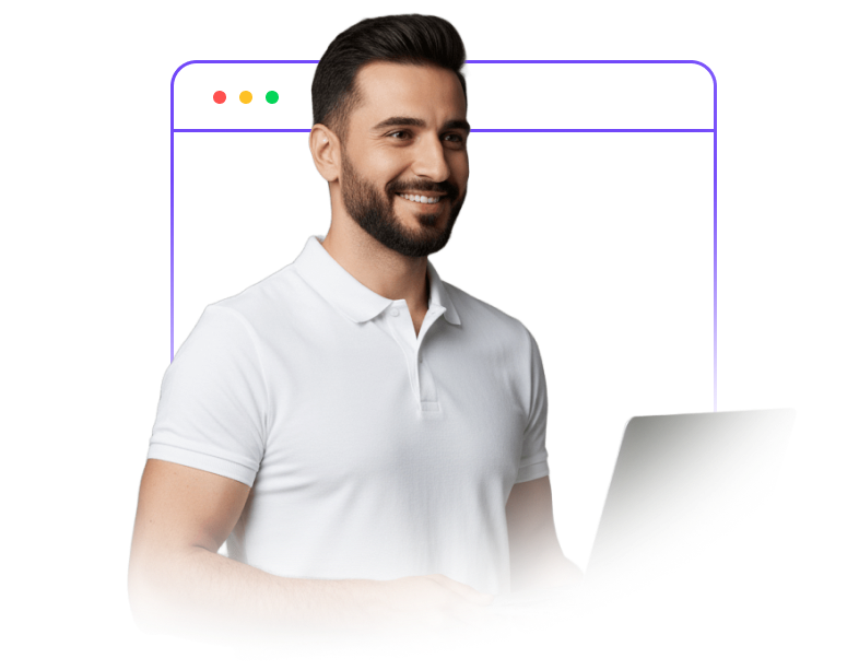 hero person standing confidently