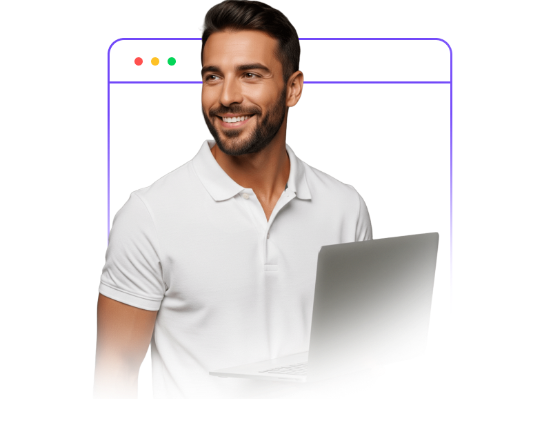 hero person standing confidently