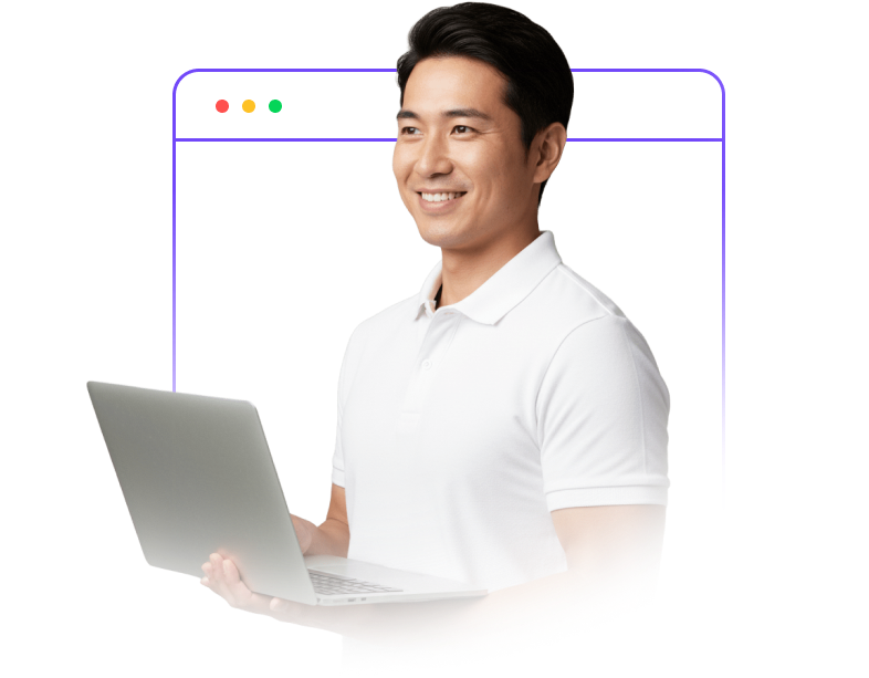 hero person standing confidently