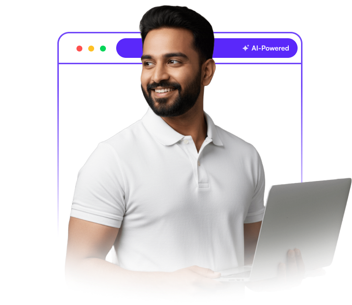 hero person standing confidently